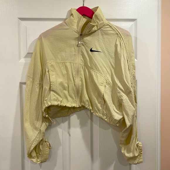 TOP HALF of Nike Tan Nylon Two-Piece - Picture 4 of 6